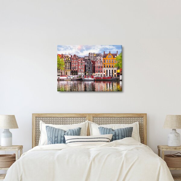 Obraz - Amsterdam, taneční domy (70x50 cm)