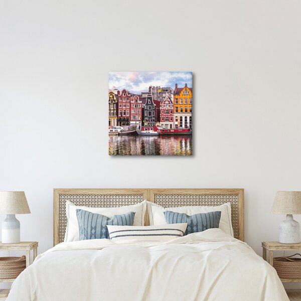 Obraz - Amsterdam, taneční domy (30x30 cm)