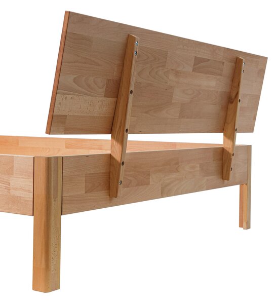 POSTEL, 120/200 cm jádrový buk P & B - Jednolůžkové postele, Online Only