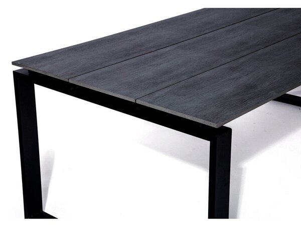 Šedý zahradní stůl Bonami Selection Strong, 210 x 100 cm