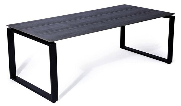 Šedý zahradní stůl Bonami Selection Strong, 210 x 100 cm