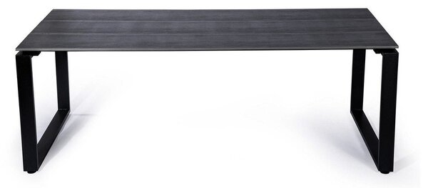 Šedý zahradní stůl Bonami Selection Strong, 210 x 100 cm