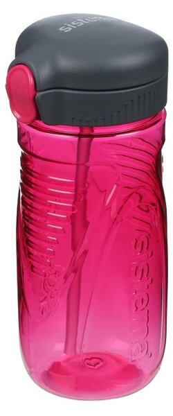 Sistema Láhev s brčkem Hydrate Quick Flip Top 520 ml, růžová