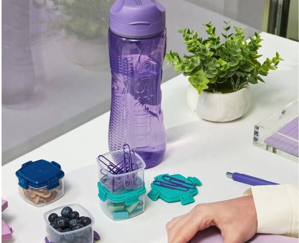 Sistema Láhev s poutkem Hydrate Active Flip Top 800 ml, fialová