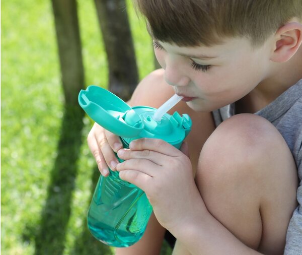 Sistema Láhev s brčkem Hydrate Quick Flip Top 520 ml, mátová