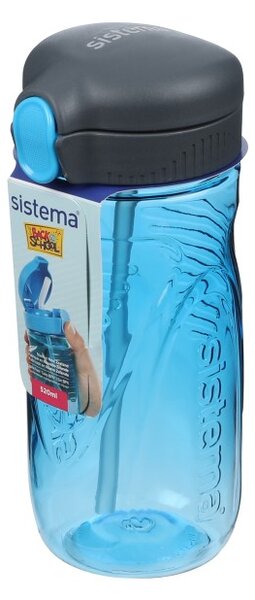 Sistema Láhev s brčkem Hydrate Quick Flip Top 520 ml, modrá