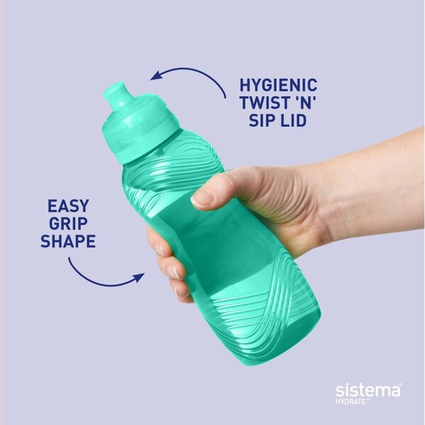 Sistema Láhev Hydrate Wave Twist n Sip 600 ml, mátová