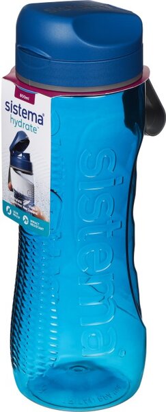 Sistema Láhev s poutkem Hydrate Active Flip Top 800 ml, modrá
