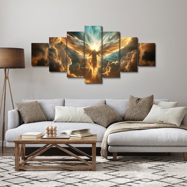 Obraz - Andělská mytologie (210x100 cm)