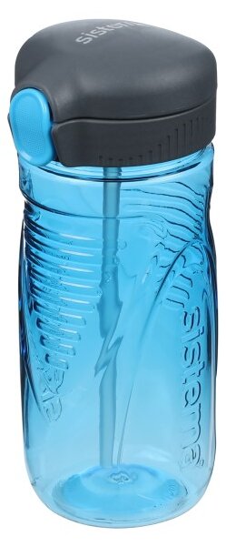Sistema Láhev s brčkem Hydrate Quick Flip Top 520 ml, modrá