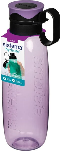 Sistema Tritanová láhev s poutkem Hydrate Traverse Flip Top 650 ml, fialová