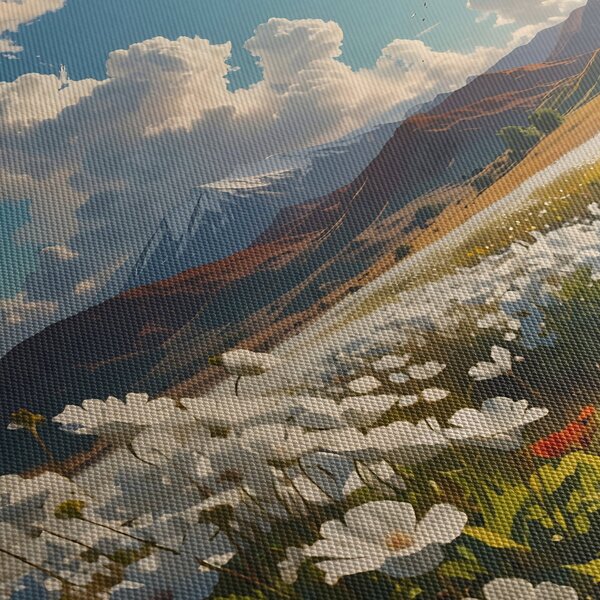 Obraz - Klidná krajina (210x100 cm)