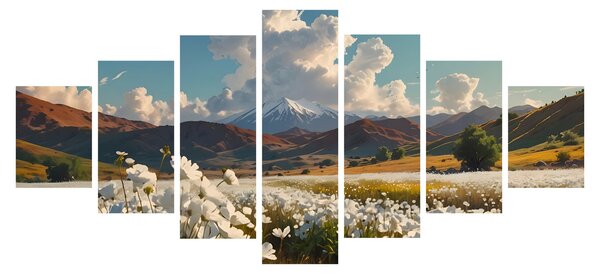 Obraz - Klidná krajina (210x100 cm)