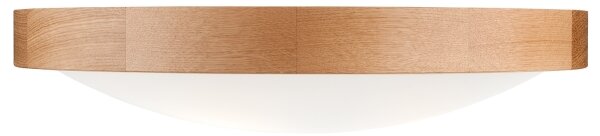 Stropní svítidlo OAK SLIM 3xE27/60W/230V dub pr. 47 cm