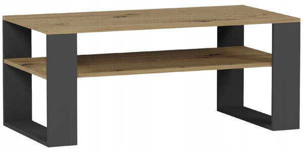 Konferenční stolek Asteli (artisan + antracit). Akce -11%
