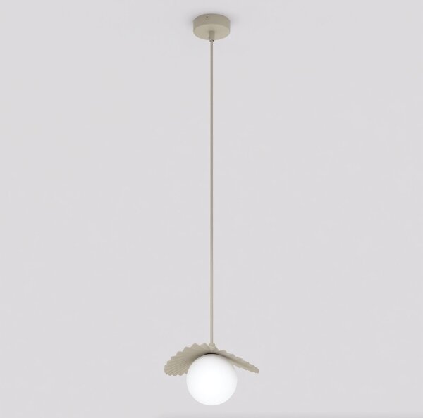 Lustr na lanku FLORA 1xG9/8W/230V béžová