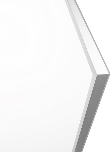 Zrcadlo OENO 66 cm 91 cm Stříbrná