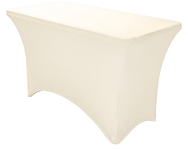 TENTino Elastický potah STANDARD na skládací stůl 122x60 cm VÍCE BAREV Barva ubrusu: SVĚTLE ŠEDÁ / SILVER