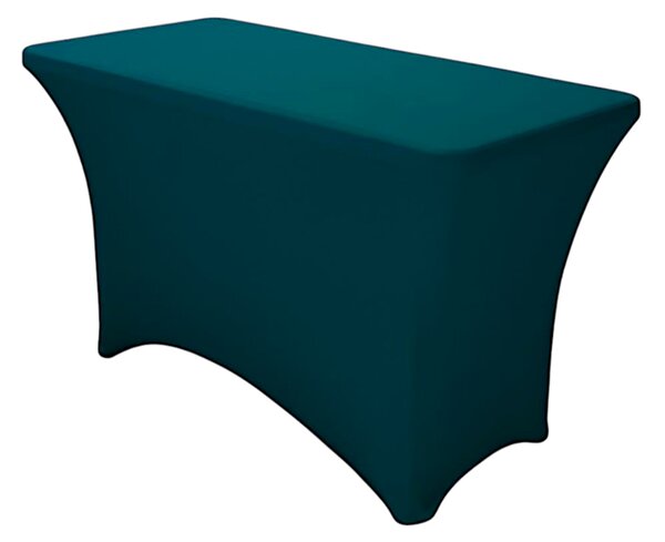 TENTino Elastický potah STANDARD na skládací stůl 122x60 cm VÍCE BAREV Barva ubrusu: SVĚTLE ŠEDÁ / SILVER