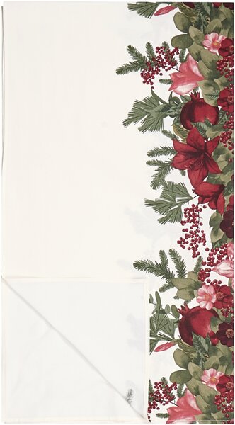 Livarno® Ubrus, 130 x 240 cm (bílá) (100413310001)