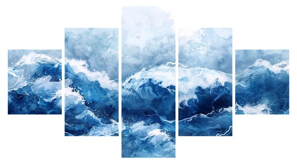 Obraz - Ilustrace moře (125x70 cm)