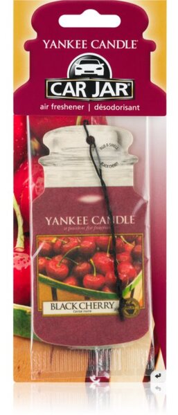 Yankee Candle Black Cherry vonná auto visačka 1 ks
