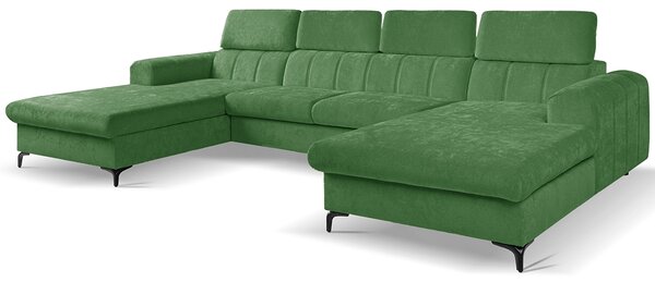 Sedací souprava rohová WILD UNI | 193x338x193 cm | ve tvaru U | rozkládací s úložným prostorem | VÝBĚR TKANIN