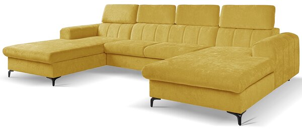 Sedací souprava rohová WILD UNI | 193x338x193 cm | ve tvaru U | rozkládací s úložným prostorem | VÝBĚR TKANIN