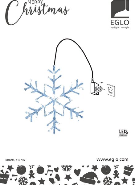 DEKORAČNÍ LED SVÍTIDLO Eglo - Online Only svítidla, Online Only