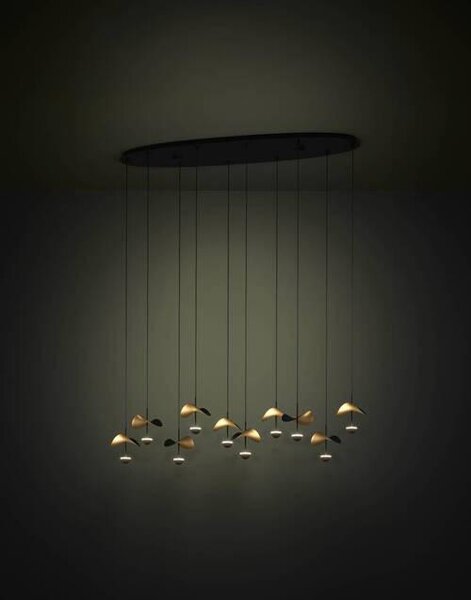 STROPNÍ ZÁVĚSNÉ LED SVÍTIDLO, 112/33/150 cm Eglo - Online Only svítidla, Online Only