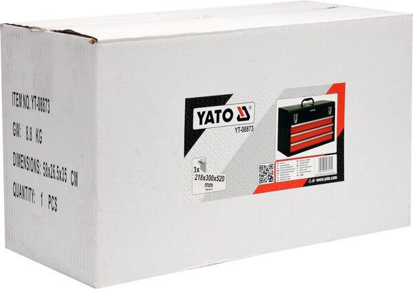 YATO Skříňka na nářadí, 3x zásuvka Yato