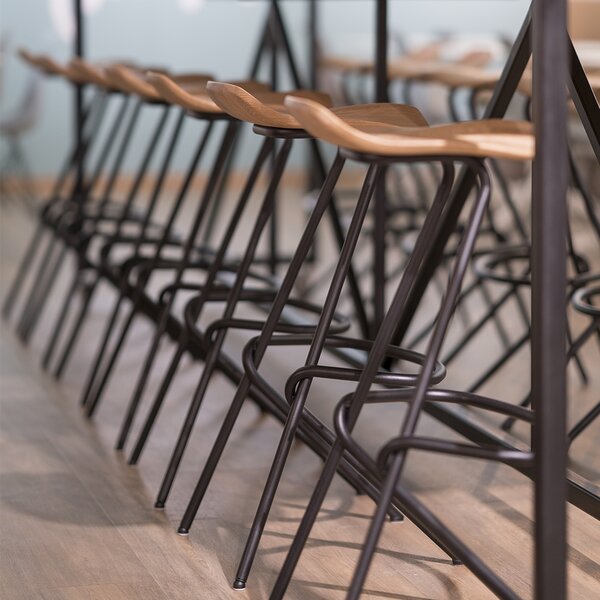 Designové barové židle Strain Barstool Hight (výška 83 cm)