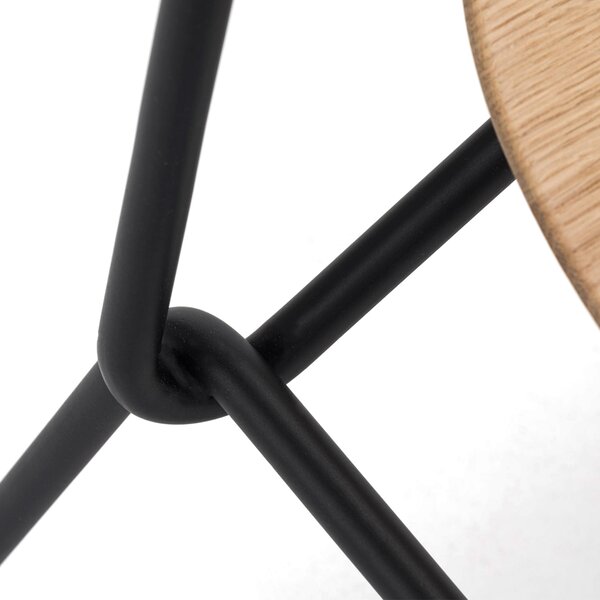 Prostoria designová křesla Strain Low Plywood Chair
