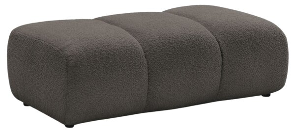 -25 % Dny MOMENTI– Bobochic Paris Hnědá bouclé podnožka Pamira 124 x 60 cm