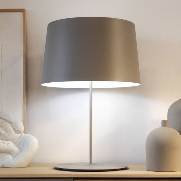 Stolní lampa Vibia, Warm, Béžová, Obývací pokoj, Kov, Moderní