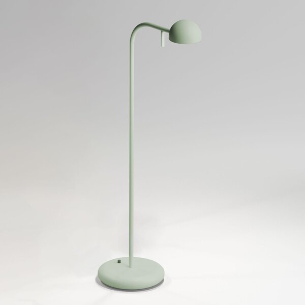Stolní lampa Vibia, Pin, Zelená, Pracovna, Kov, Moderní
