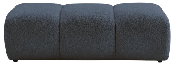 -25 % Dny MOMENTI– Bobochic Paris Tmavě modrá bouclé podnožka Pamira 124 x 60 cm