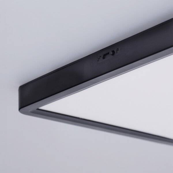 Brilagi - LED Stropní svítidlo ESTELA SQUARE LED/24W/230V 31x31 cm černá