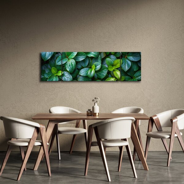 Obraz - Zelené rostliny (170x50 cm)
