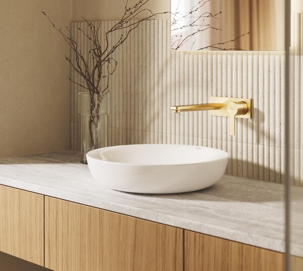 Grohe Lineare umyvadlová baterie pod omítku Brushed Cool Sunrise 23444GN1