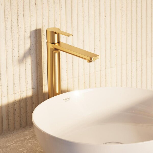 Grohe Lineare umyvadlová baterie stojící Brushed Cool Sunrise 23405GN1