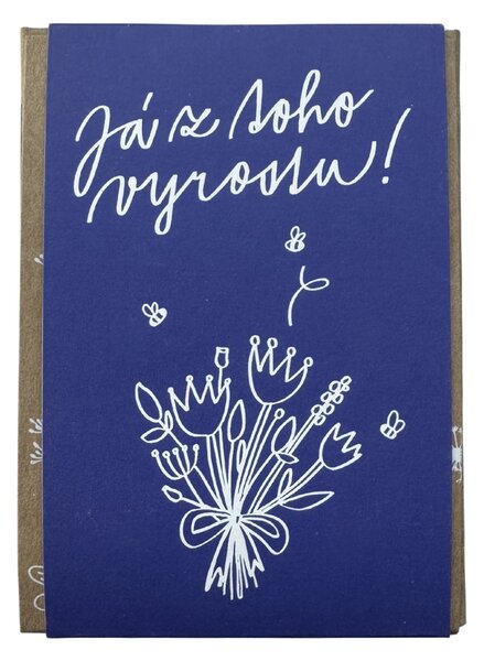 Dárková sada semínek divokých květin Já z toho vyrostu – 4 ks
