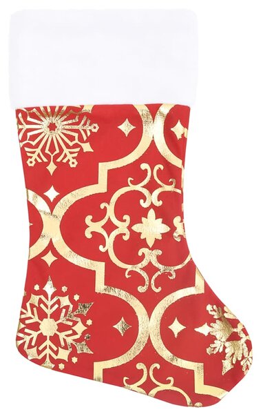Luxusní vánoční sukně s ponožkou červená 122 cm látková 330276