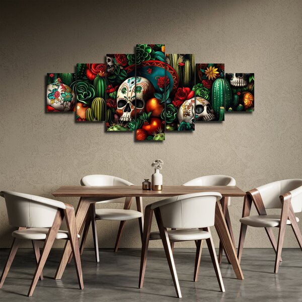 Obraz - Mexický koncept (210x100 cm)