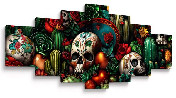 Obraz - Mexický koncept (210x100 cm)