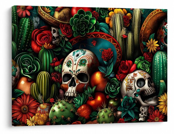 Obraz - Mexický koncept (70x50 cm)