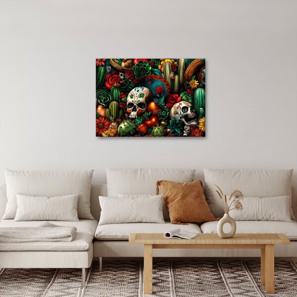 Obraz - Mexický koncept (70x50 cm)