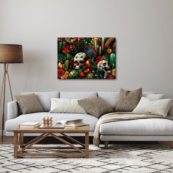 Obraz - Mexický koncept (70x50 cm)