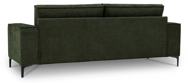 Zelená žinylková pohovka 224 cm Copenhagen – Scandic