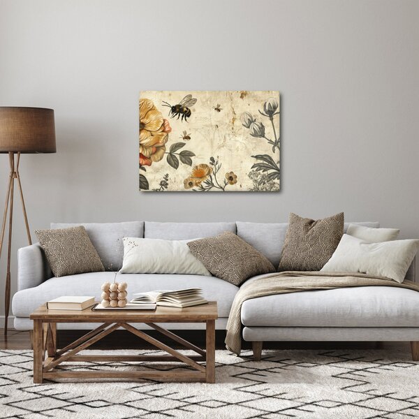Obraz - Včelí louka (70x50 cm)